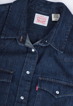 Camisa Denim Levi's Ultimate Western Índigo Oscuro