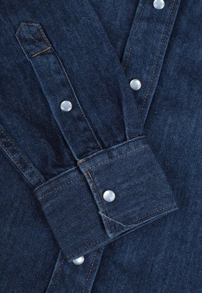 Camisa Denim Levi's Ultimate Western Índigo Oscuro
