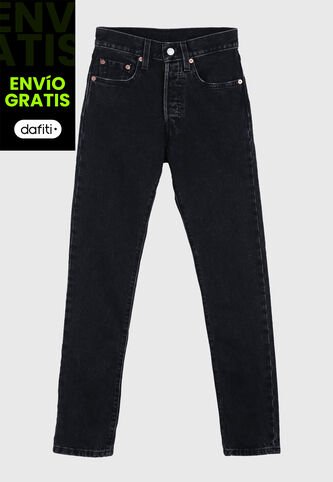 Jean Levi's 501 Skinny Fit Negro Levis