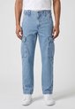 Jean Levi's XX Cargo Straight Fit Índigo Claro de Levis