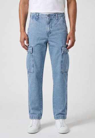Jean Levi's XX Cargo Straight Fit Índigo Claro Levis