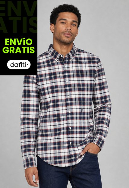 Camisa Levi's Authentic Button Azul