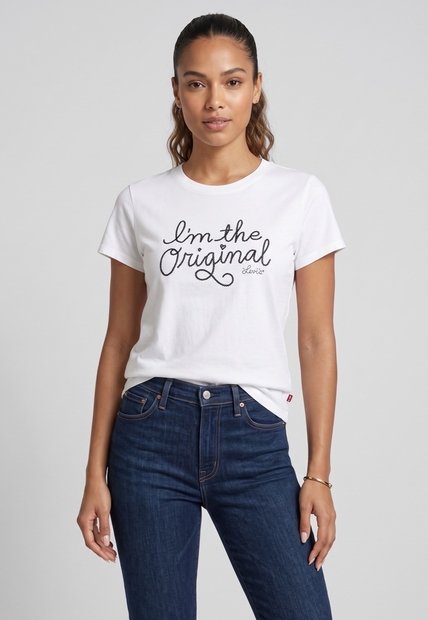 Camiseta Levi's Marfil