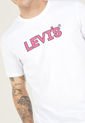 Camiseta Blanco-Rosa-Negro Levi's Graphic de Levis