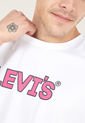 Camiseta Blanco-Rosa-Negro Levi's Graphic de Levis