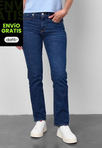 Jean Levi's 314 Shaping Straight Fit Índigo Medio Levis