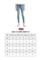 Jean Levi's 710 Super Skinny Fit Índigo Oscuro de Levis