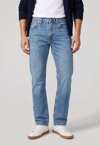Jean Levi's 555 Relaxed Straight Fit Índigo Medio