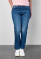 Jean Levi's Wedgie Straight Fit Índigo Medio de Levis