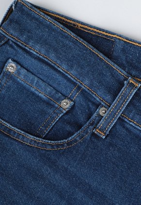 Jean Levi's 505 Regular Fit Índigo Medio