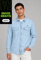 Camisa Denim Levi's Western Índigo Claro de Levis