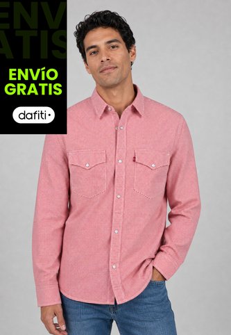 Camisa Levi's Relaxed Fit Western Rojo Levis