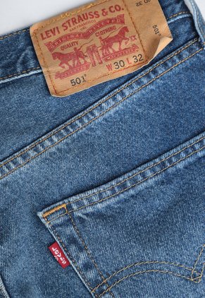 Jean Levi's 501 Original Fit Índigo Medio