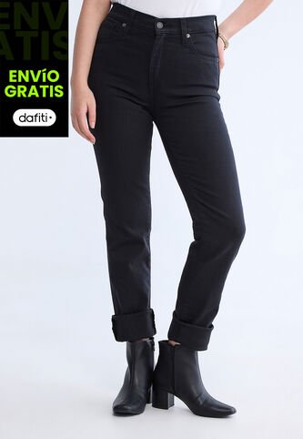 Jean Levi's 724 Slim Straight Fit Negro Levis