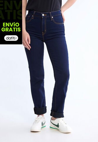 Jean Levi's 724 Slim Straight Fit Índigo Oscuro Levis