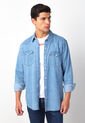Camisa Denim Levi's Classic Western Índigo Claro de Levis