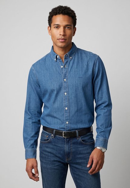 Camisa Denim Levi's Índigo Claro