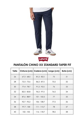Pantalón Chino Levi's XX Standard Taper Fit Verde