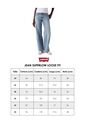 Jean Levi's Superlow Loose Fit Índigo Claro de Levis