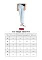 Jean Levi's Wedgie Straight Fit Índigo Medio de Levis