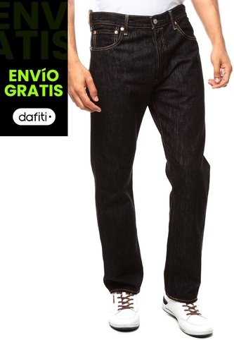 Jean Levi's 501 Classic Fit Negro Levis