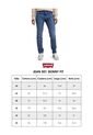 Jean Levi's 501 Skinny Fit Índigo Medio de Levis