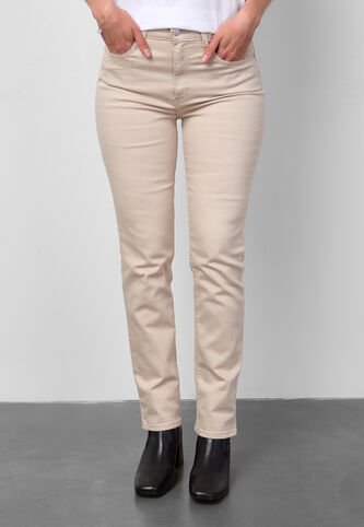 Jean Levi's 724 Slim Straight Fit Caqui Levis