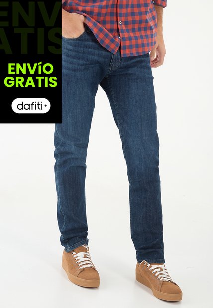 Jean Levi's 502 Taper Fit Índigo Medio