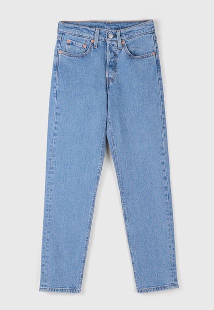 Jean Levi's 501 Cropped Fit Índigo Medio