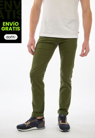 Jean Levi's 511 Slim Fit Verde Militar Levis
