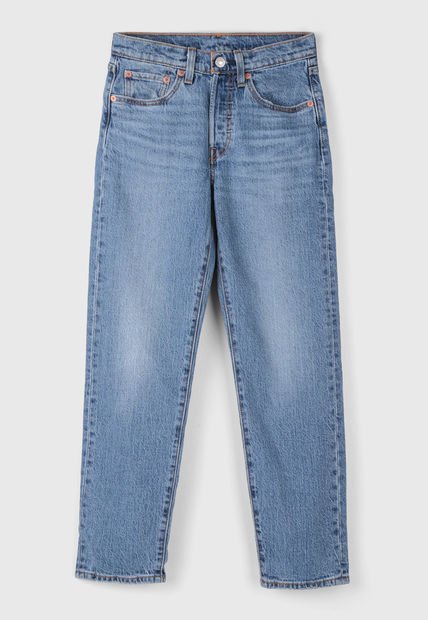 Jean Levi's 501 Original Cropped Fit Índigo Medio