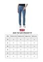 Jean Levi's 724 Slim Straight Fit Caqui de Levis