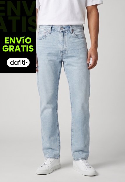 Jean Levi's 555 Relaxed Straight Fit Índigo Claro