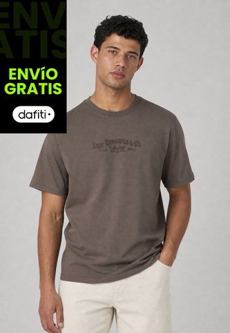 Camiseta Levi's Relaxed Fit Marrón Levis
