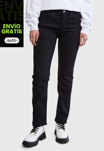 Jean Levi's 311 Shaping Straight Negro Levis