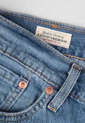 Jean Levi's 512 Slim Taper Fit Índigo Medio