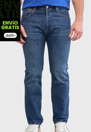 Jean Levi's 501 Original Fit Índigo Medio