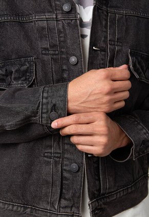 Chaqueta Denim Levi's Trucker Negro