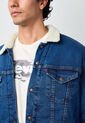 Chaqueta Denim Levi's Sherpa Trucker Índigo Medio de Levis
