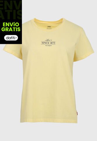 Camiseta Levi's Amarillo Levis