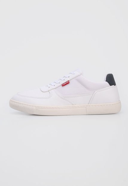 Tenis Lifestyle Blanco-Negro-Marfil Levi's