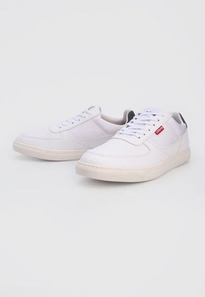 Tenis Lifestyle Blanco-Negro-Marfil Levi's
