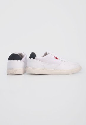 Tenis Lifestyle Blanco-Negro-Marfil Levi's