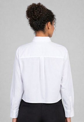 Camisa Levi's Cropped Harlie Blanco