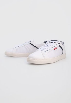 Tenis Lifestyle Blanco-Azul Navy Levi's