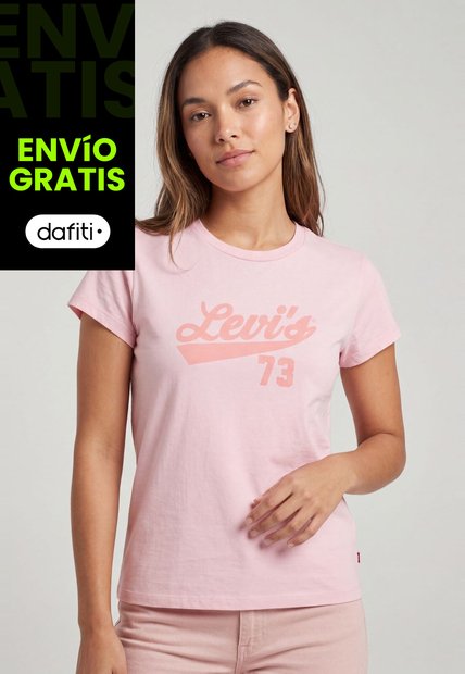 Camiseta Levi's Graphic Authentic Rosa