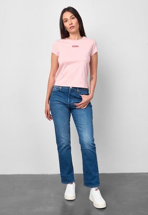 Jean Levi's Wedgie Straight Fit Índigo Medio