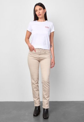 Jean Levi's 724 Slim Straight Fit Caqui