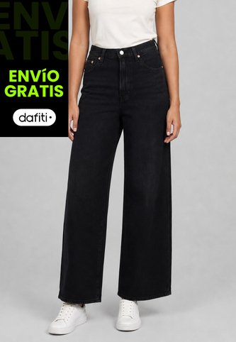 Jean Levi's Ribcage Wide Leg Fit Negro Levis