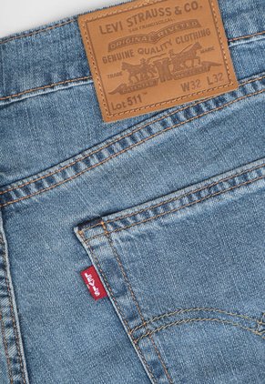 Jean Levi's 511 Slim Fit Índigo Medio
